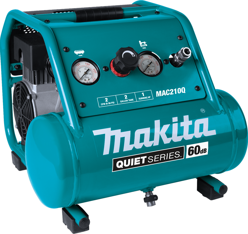 Makita MAC210Q Quiet Series 2-gallon portable air compressor
